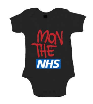 Mon The NHS babygrow