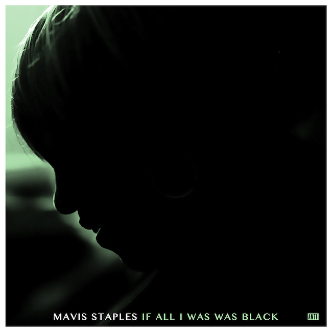 Silhouette of Mavis Staples