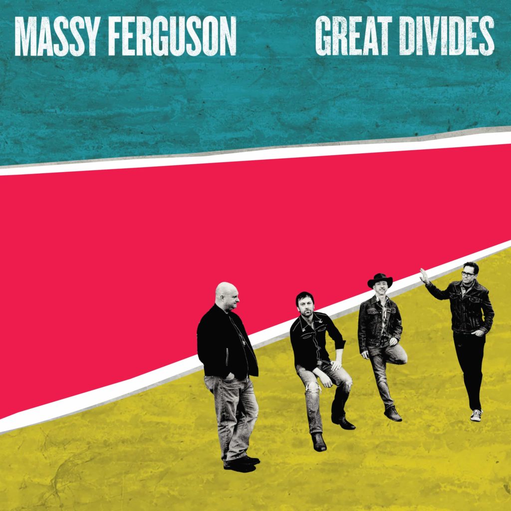 Massy Ferguson colourful album cover