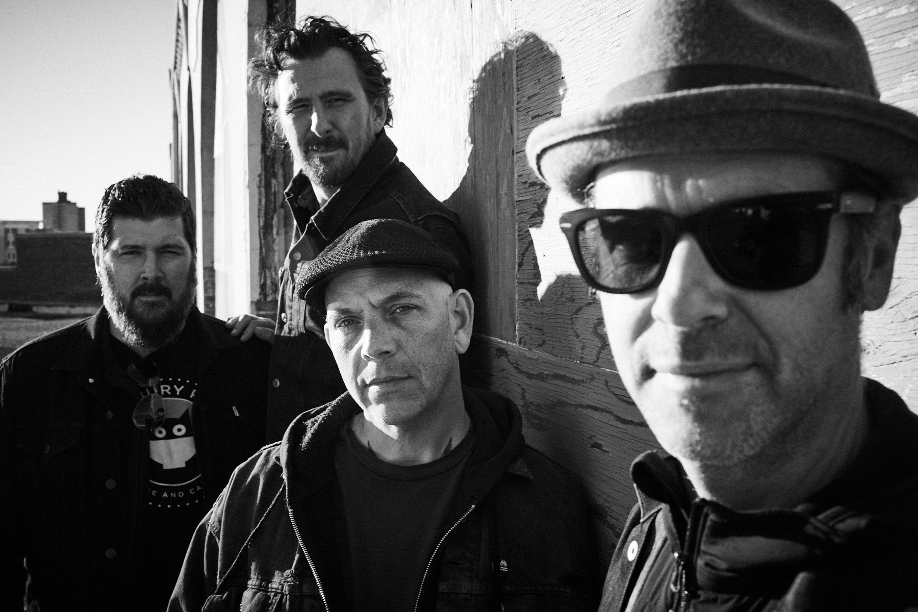 The Bouncing souls 2020 black and white