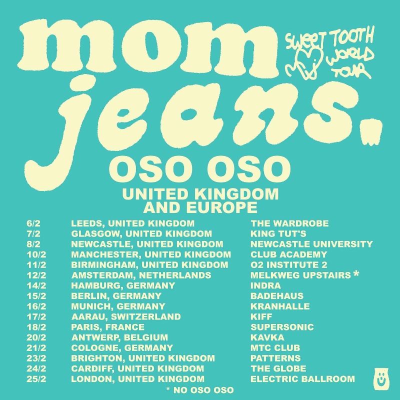 mom jeans band uk tour