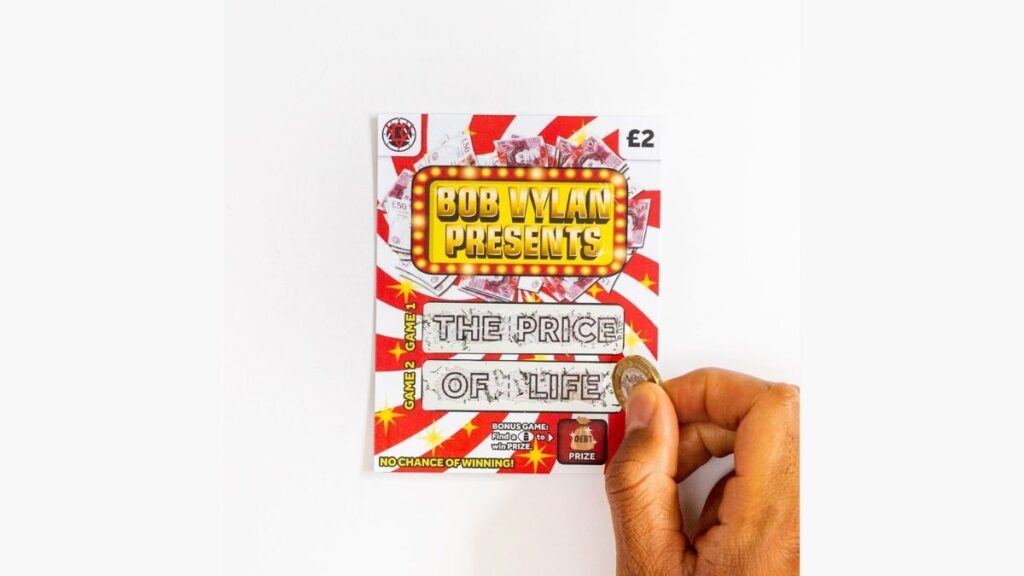 Bob Vylan lottery ticket