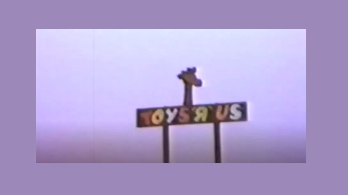 Permafost videos - Toys R Us sign