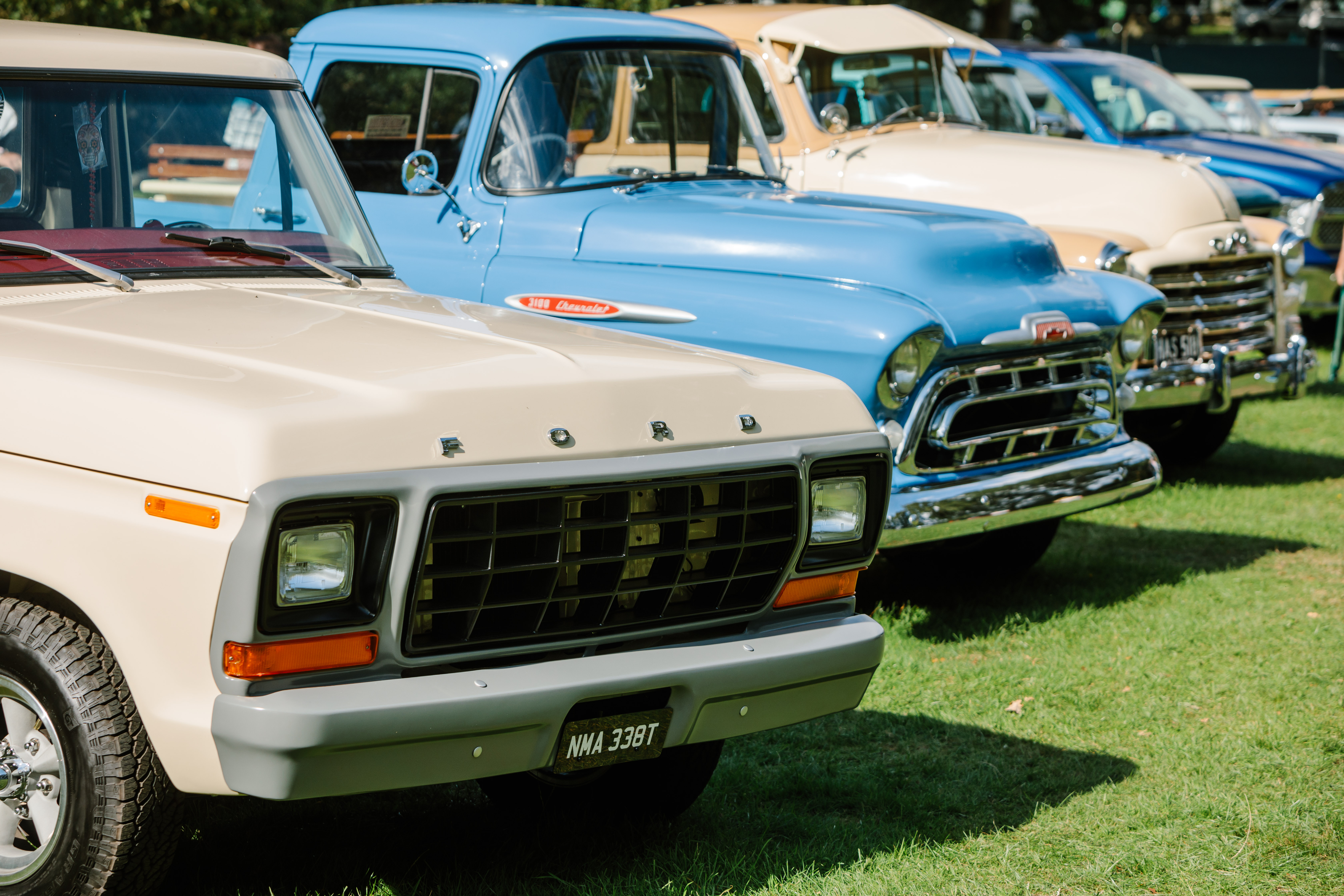 The Long Road festival 2022 classic cars