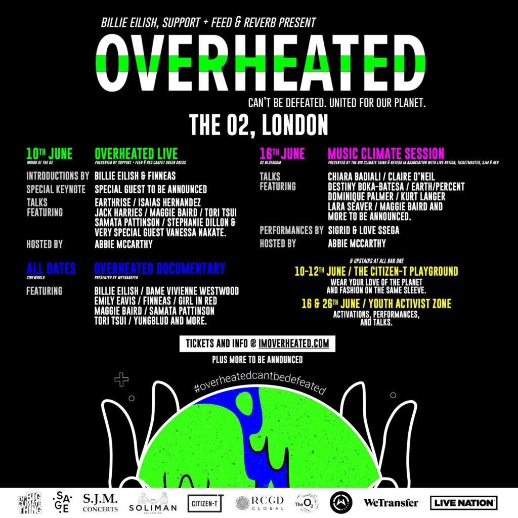 Overheated live poster