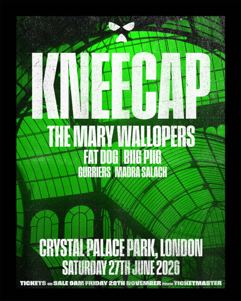 Kneecap Crystal Palace Park poster
